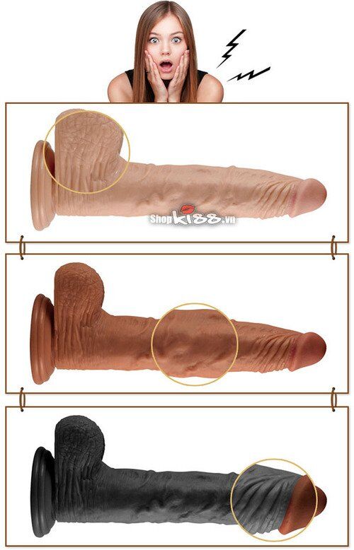 Giá sỉ Dương vật size khủng Real Extreme Lovetoy 9.5” hàng mới về