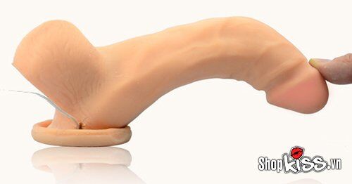 Dương vật giả Loveaider cao cấp rung đa chế độ siêu dính 18cm