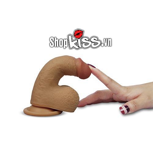  Shop bán Dương vật giả silicon gắn tường 2 thớ có rung Nature Cock chính hãng