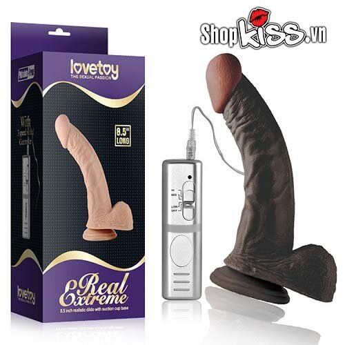 Đánh giá Dương vật có rung size lớn Lovetoy Real Extreme 8.5 Inch giá sỉ