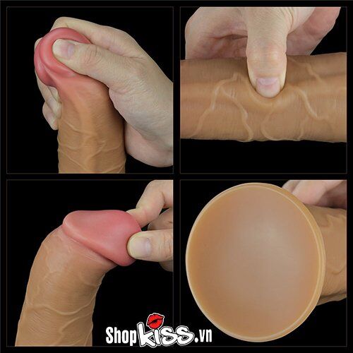 Lovetoy Nature Cock dương vật giả rung ngoáy to khủng - Siêu phê