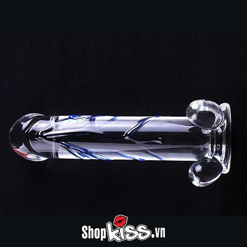Dương vật thủy tinh gân xanh cao cấp giúp tăng khoái cảm