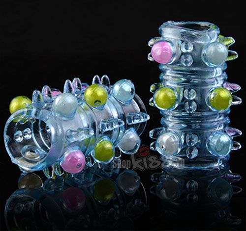 Bao đôn khúc bi nhiều gai silicone TPE siêu kích thích lên đỉnh Bao đôn khúc bi nhiều gai silicone TPE siêu kích thích lên đỉnh