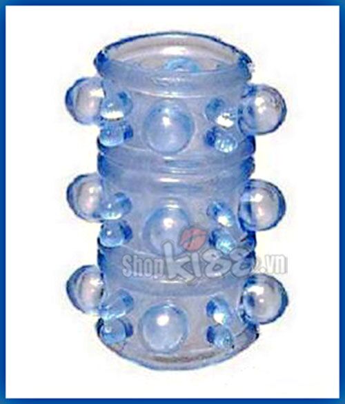 Bao đôn khúc bi nhiều gai silicone TPE siêu kích thích lên đỉnh Bao đôn khúc bi nhiều gai silicone TPE siêu kích thích lên đỉnh