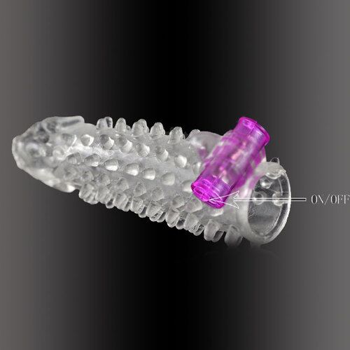 Bao đôn đầu rồng silicon gai rung siêu kích thích cho nam giới