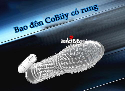 Bao đôn Cobiiy trong suốt rung mạnh, tăng khoái cảm đỉnh cao