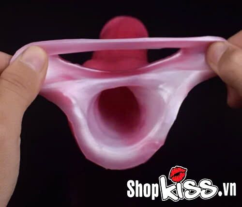 Bao đôn dên siêu độc lạ kiểu chó có quai đeo tăng khoái cảm