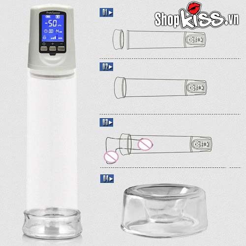 Máy tập to dương vật màn hình LCD thông minh tăng kích thước bền vững Máy tập to dương vật màn hình LCD thông minh tăng kích thước bền vững