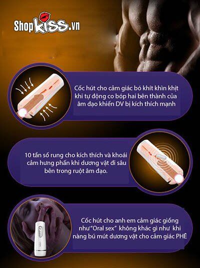  Nhập sỉ Cốc thủ dâm rung rên như thật Intelligent Vagina Cup nhập khẩu