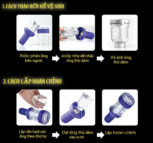 Đại lý Máy thủ dâm tự động CyClone II có tốt không?