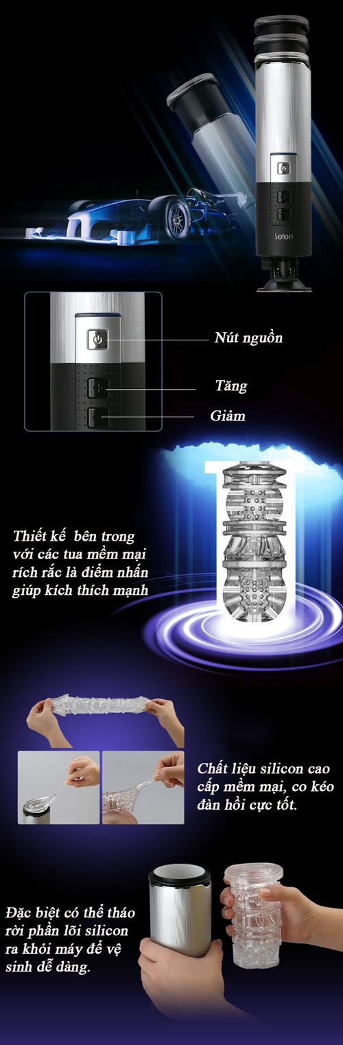  Mua Máy thủ dâm tự động Leten X9 Telecopic – Gắn tường tốt nhất
