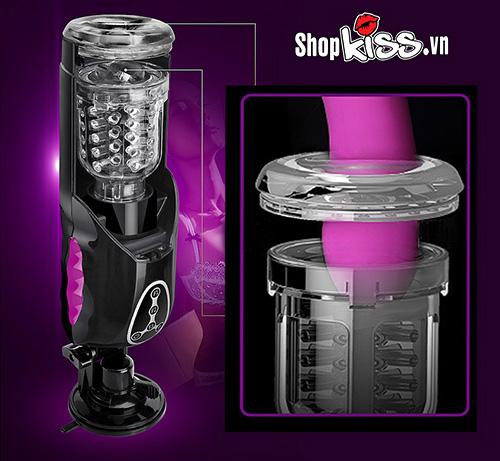 Máy Thủ Dâm Tự Động Bú Mút Như Thật Flashing Lover II