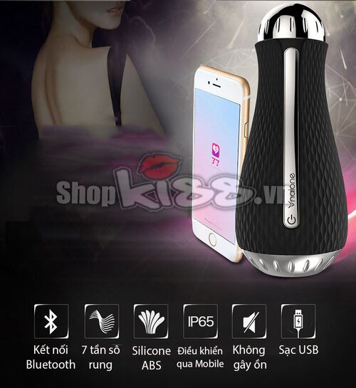 Cốc thủ dâm 3D Nalone Jack kết nối Bluetooth cho nam thỏa mãn