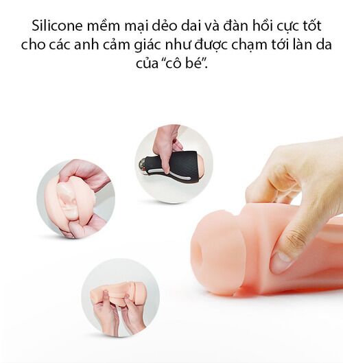 Cốc thủ dâm 3D Nalone Jack kết nối Bluetooth cho nam thỏa mãn