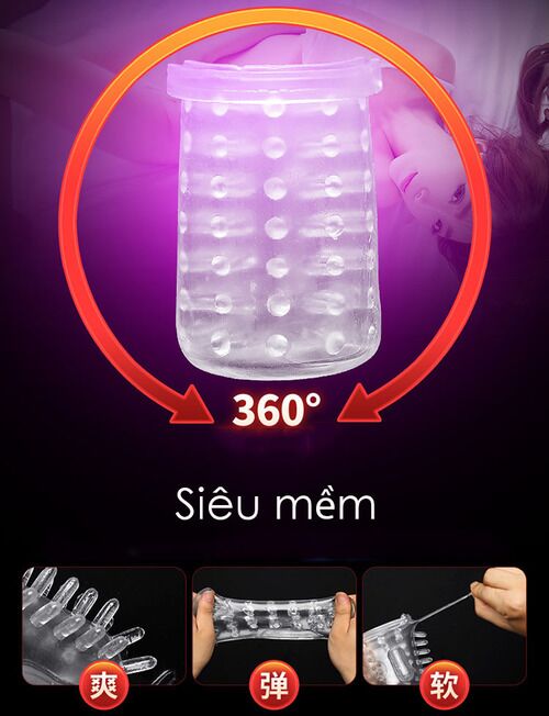 Máy thủ dâm tự động Katerina III ABS TPE cho nam giải tỏa sinh lý hiệu quả