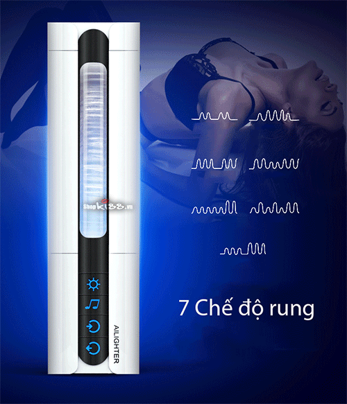 Máy bú mút sưởi ấm dương vật tự động Air Jet hiện đại