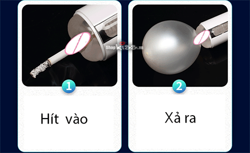 Máy bú mút sưởi ấm dương vật tự động Air Jet hiện đại