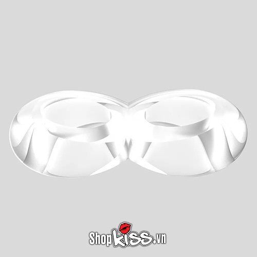Vòng kép đeo dương vật silicon kéo dài thời gian quan hệ nam giới Vòng kép đeo dương vật silicon kéo dài thời gian quan hệ nam giới