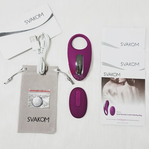 Vòng rung Svakom Winni điều khiển từ xa silicon cao cấp kích thích đôi lứa Vòng rung Svakom Winni điều khiển từ xa silicon cao cấp kích thích đôi lứa