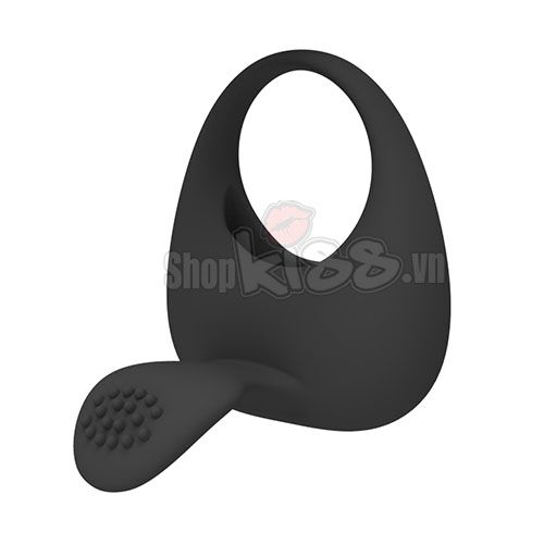 Vòng rung lưỡi liếm 2 trong 1 silicon kích thích nam nữ giải tỏa sinh lý