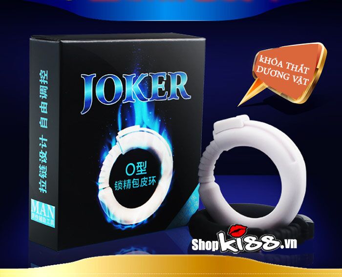 Vòng đeo dương vật O Joker tăng cường thời gian, siêu bền