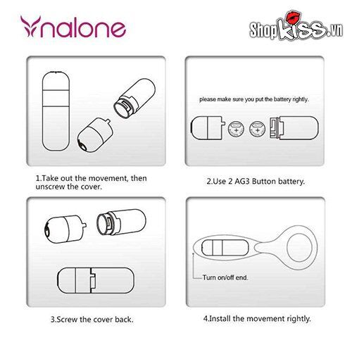 Vòng Rung Điểm G Nalone Tango Silicon Chống Thấm Tốt Nam Nữ Vòng Rung Điểm G Nalone Tango Silicon Chống Thấm Tốt Nam Nữ