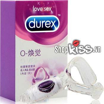 Vòng rung Durex Connect kích thích điểm G ngăn xuất tinh Vòng rung Durex Connect kích thích điểm G ngăn xuất tinh