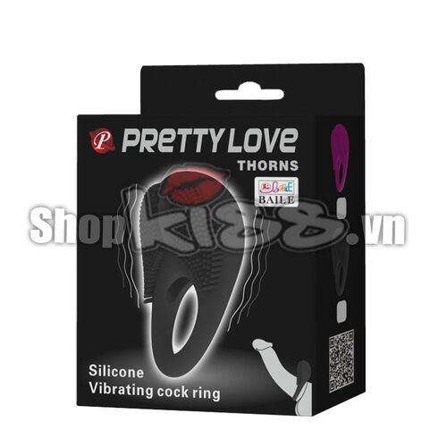 Vòng rung gai Prettylove Thorn kích thích mạnh mẽ cực đỉnh