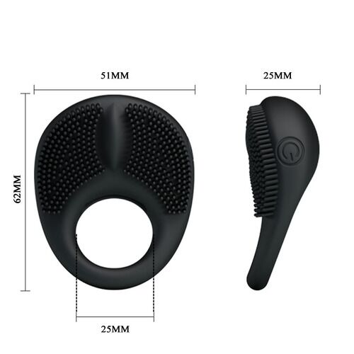 Vòng rung gai Prettylove Thorn kích thích mạnh mẽ cực đỉnh