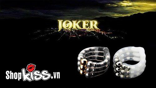 Vòng Bi Càng Khôn Joker Đeo Dương Vật Kim Loại Đẹp Mắt