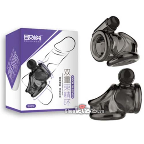 Vòng đeo dương vật silicon rung mạnh tăng khoái cảm