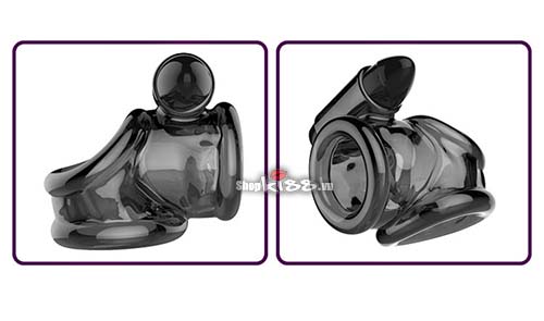 Vòng đeo dương vật silicon rung mạnh tăng khoái cảm