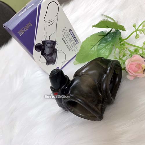 Vòng đeo dương vật silicon rung mạnh tăng khoái cảm