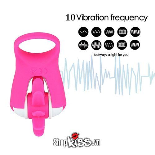 Vòng rung LafyHo liếm xoay kích thích cực đỉnh, tăng khoái cảm