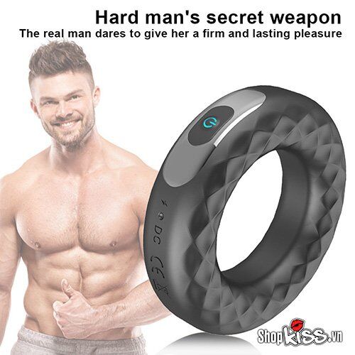 Vòng rung dương vật SECWELL remote điều khiển tăng khoái cảm