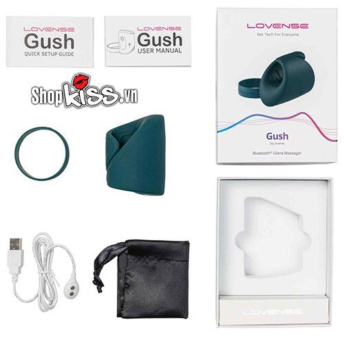  Review Vòng rung massage dương vật cao cấp Lovense Gush – Điều khiển qua app giá sỉ