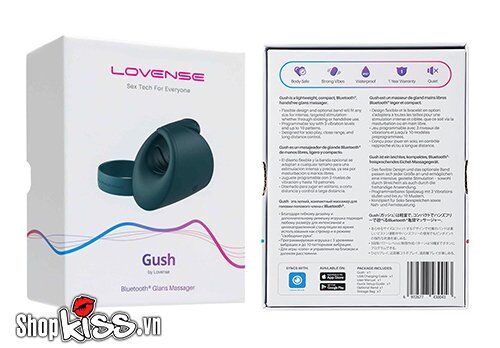  Review Vòng rung massage dương vật cao cấp Lovense Gush – Điều khiển qua app giá sỉ