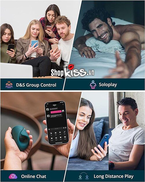  Review Vòng rung massage dương vật cao cấp Lovense Gush – Điều khiển qua app giá sỉ