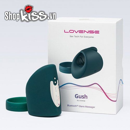  Review Vòng rung massage dương vật cao cấp Lovense Gush – Điều khiển qua app giá sỉ