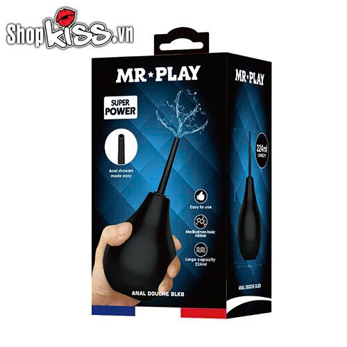  Sỉ Bình xịt rửa hậu môn Baile Mr Play Anal Douche BLKB hàng xách tay