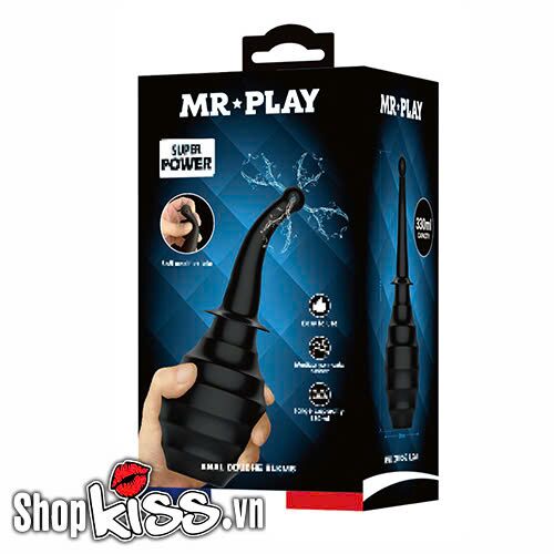  Sỉ Bình xịt rửa hậu môn Baile Mr Play Super Power Anal Douche BLKM6 hàng mới về