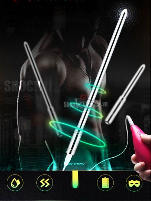 Thanh rung niệu đạo đa chế độ điều khiển từ xa siêu kích thích