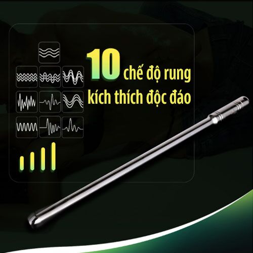 Thanh rung niệu đạo đa chế độ điều khiển từ xa siêu kích thích