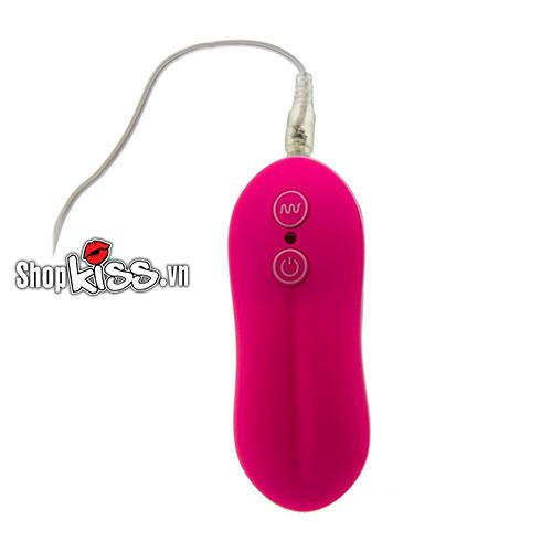 Trứng rung hậu môn có đế hít tường silicon cao cấp gay