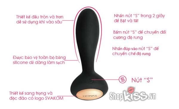 Trứng Rung Kích Thích Judy Svakom Mỹ Silicon Cao Cấp - 10 Chế Độ
