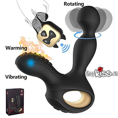 Máy Kích Thích Hậu Môn NV Toys Cako Silicone Rung Ngoáy 360 Độ Pin Sạc