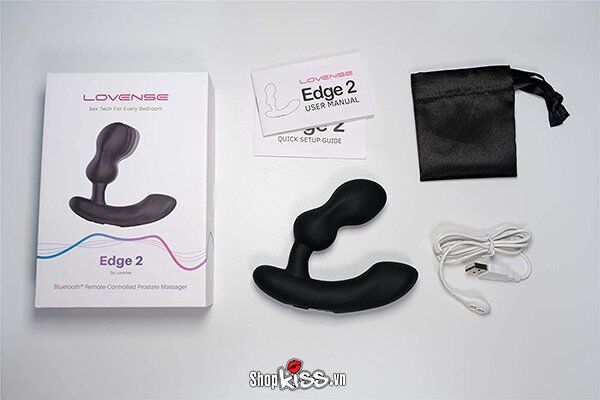 Cung cấp Máy mát xa hậu môn cao cấp dành cho Gay Lovense Edge 2 – Điều khiển xa qua App loại tốt