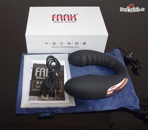  Thông tin Máy rung hai đầu chữ U massage hậu môn Faak giá sỉ