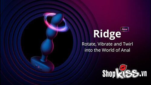  Sỉ Dụng cụ kích thích hậu môn cao cấp Lovense Ridge – Điều khiển qua app hàng mới về