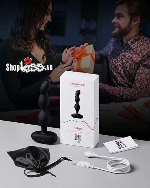  Sỉ Dụng cụ kích thích hậu môn cao cấp Lovense Ridge – Điều khiển qua app hàng mới về